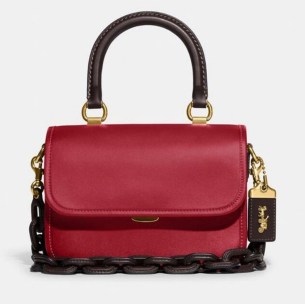 Coach Rogue Top Handle Bag In Colorblock